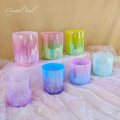Chakra Colored Crystal Singing Healing Bowl Set